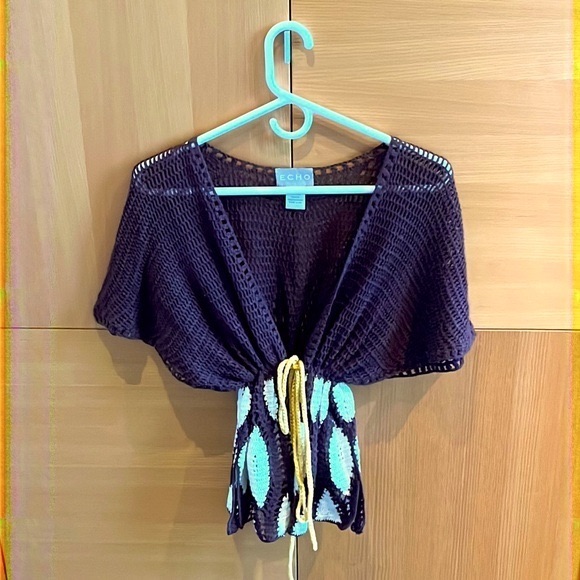 Echo. Crocheted Top